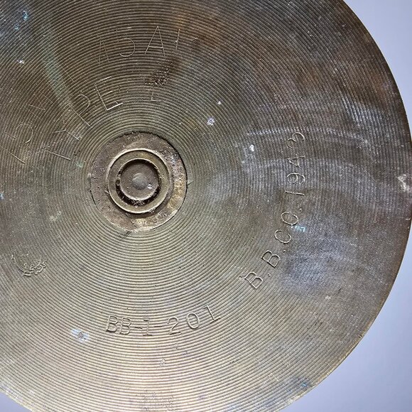 Vintage Original 1943 75mm Tank Shell Casing M5A1 Brass WWII Inert Empty - Picture 6 of 8